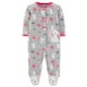Tenue avec pyjama-grenouillère pour nouveau-née fille Child of Mine made by Carter’s –Souris – image 1 sur 1