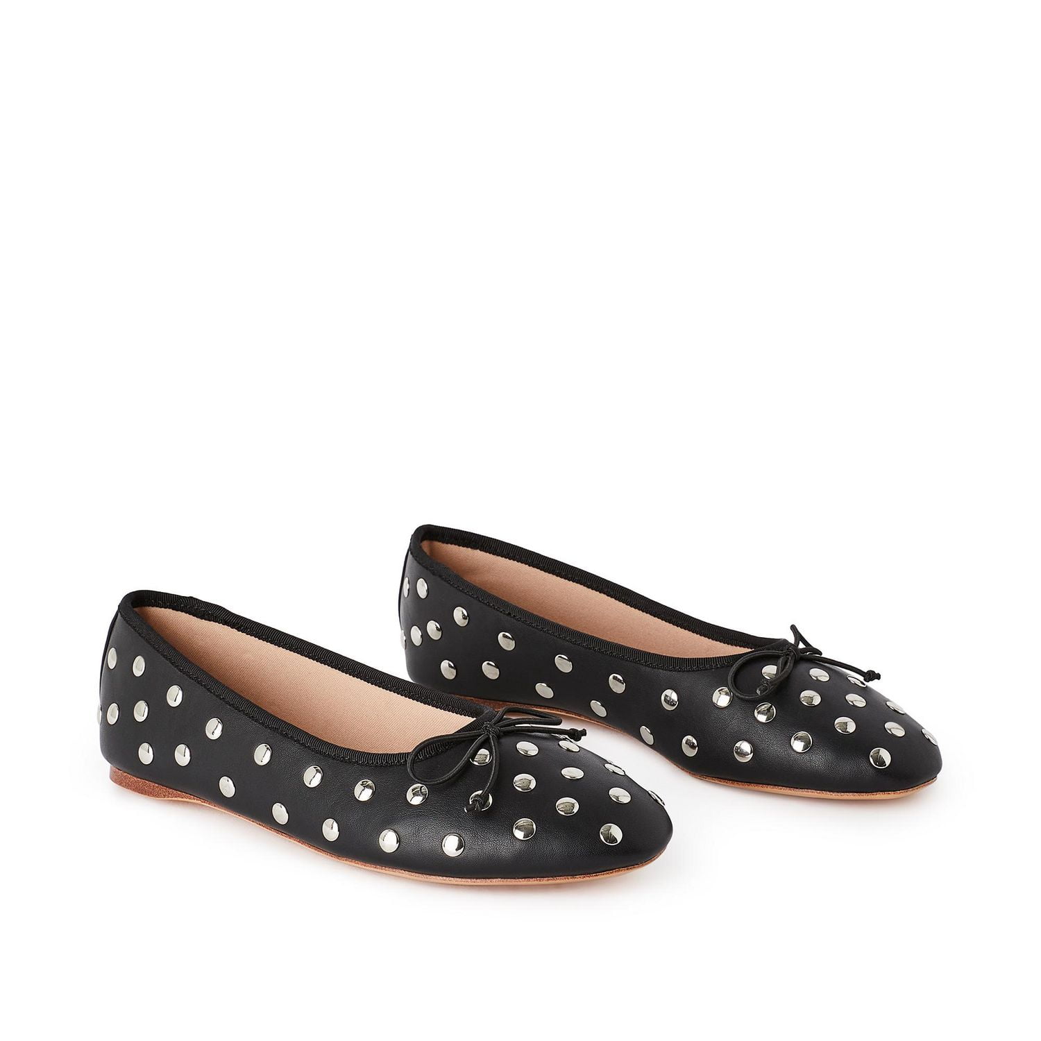 Time and Tru Women's Ballet Flats