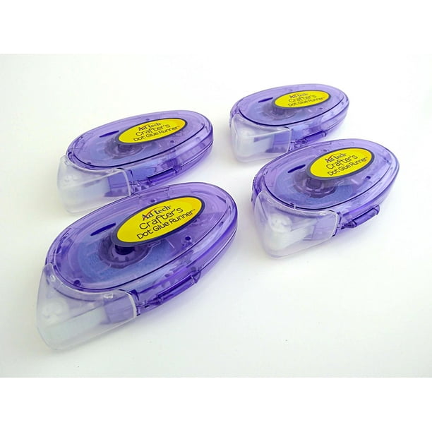 AdTech Glue Runner For Scrapbooking Supplies, case pack, Clear 12 4pk  cartridges,05603-CASE