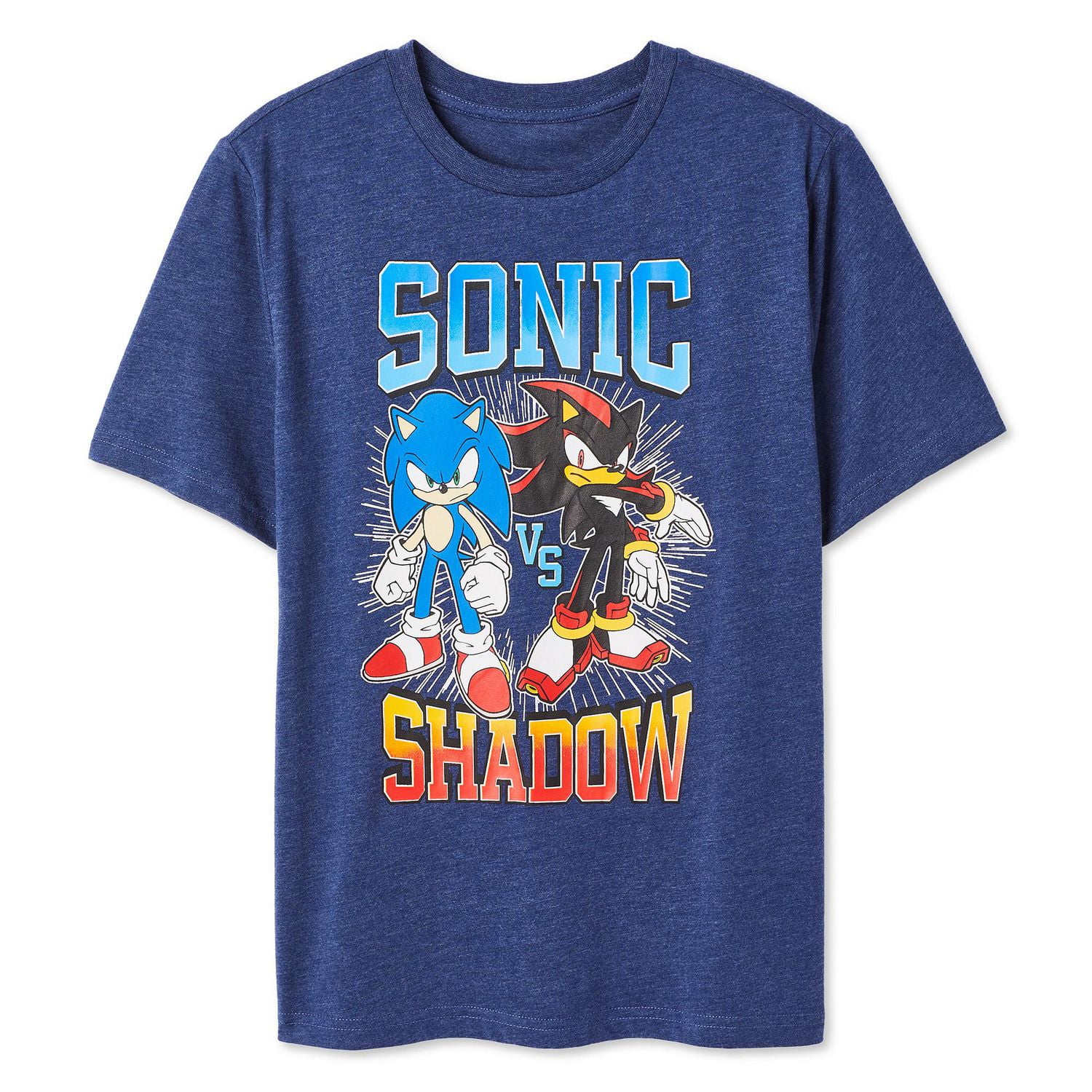 T-shirt à manches courtes Sonic le hérisson pour garçons