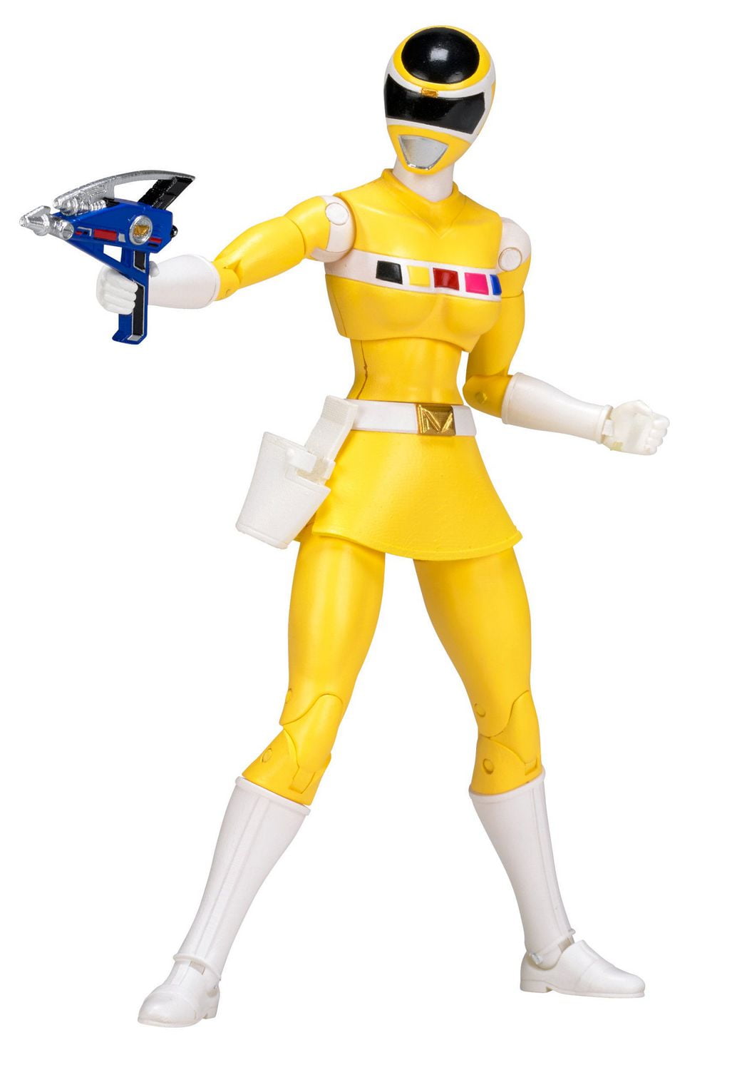 Power Rangers Legacy Mighty Morphin Yellow Ranger Action Figure ...