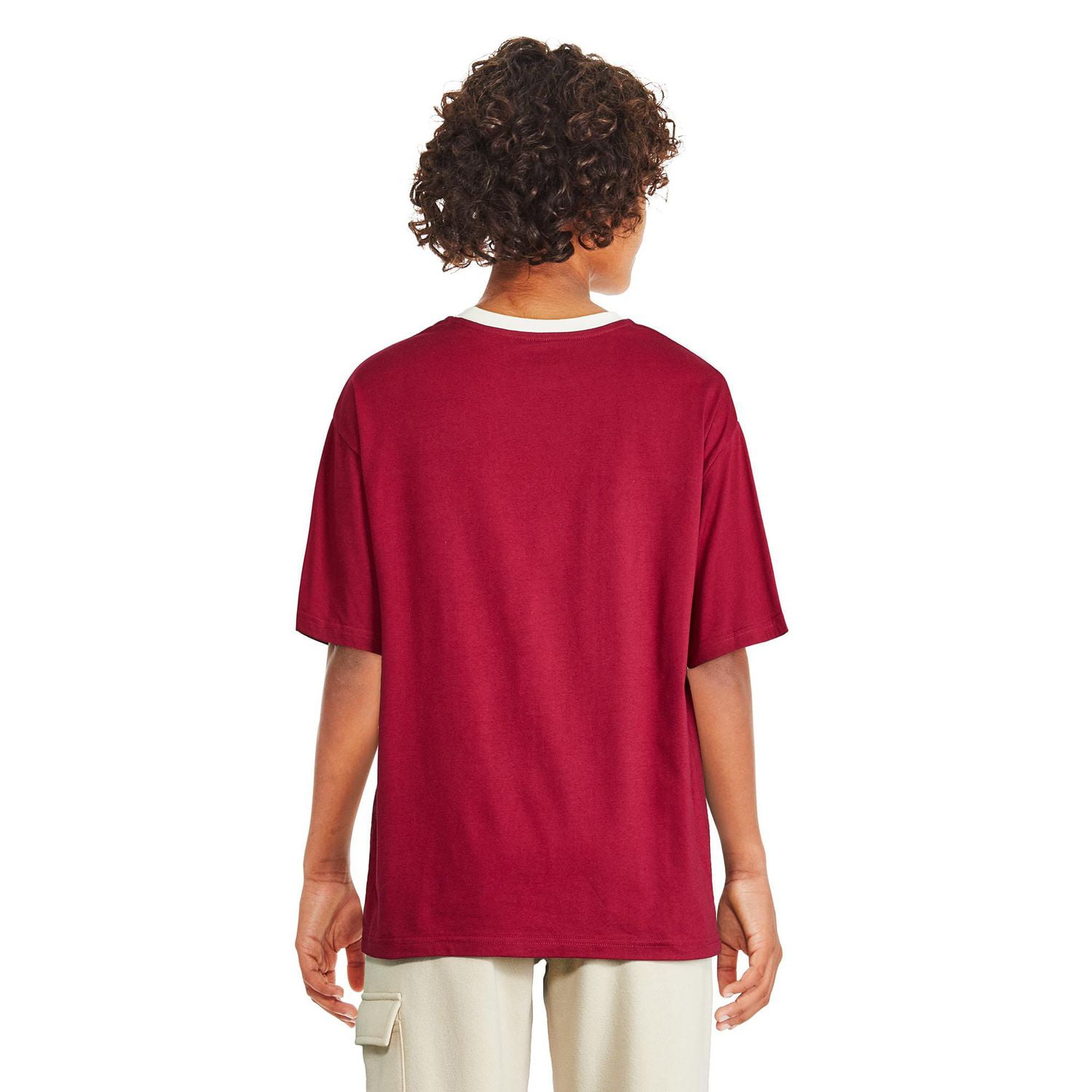 T-shirt à manches courtes Super Mario pour garçons Tailles TP–TG