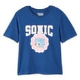 thumbnail image 3 of T-shirt à manches courtes Sonic le hérisson pour filles, 3 of 3