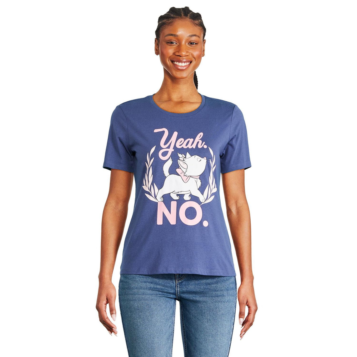 Disney Women's Marie Short Sleeve Tee