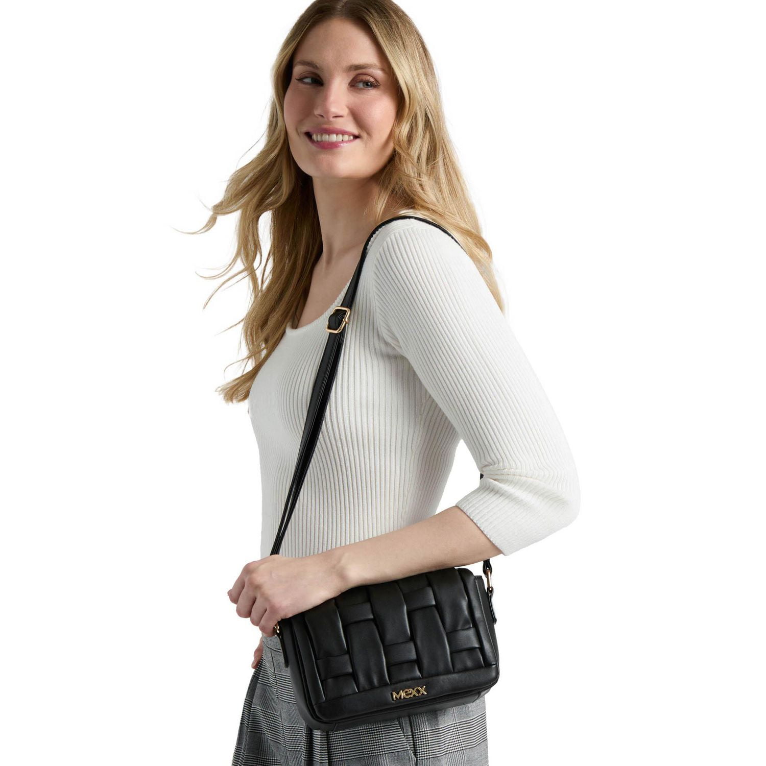 Mexx Women’s Crossbody PU Bag, Size (W/D/H): 22 X 7 X 15 (CM)