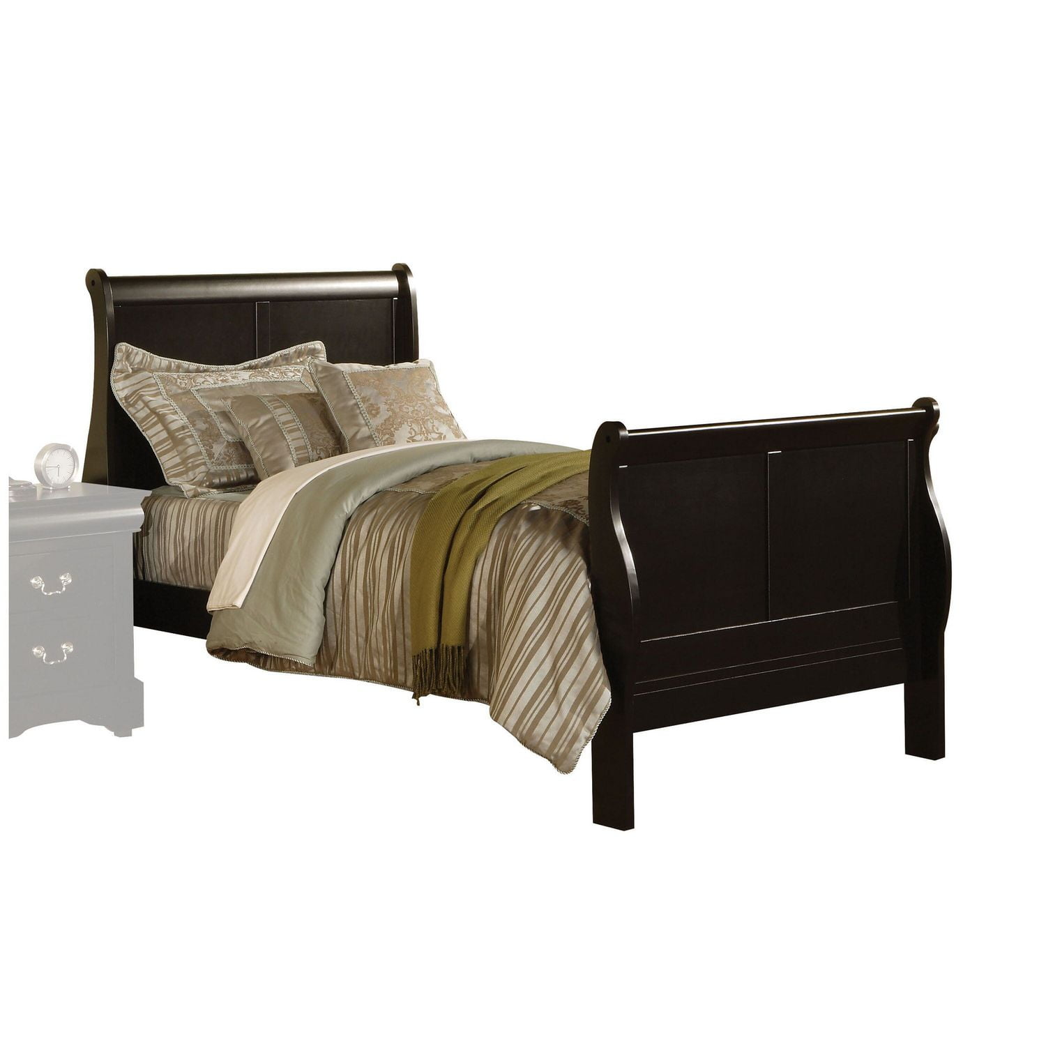 Acme Louis Philippe III Queen Bed Platinum