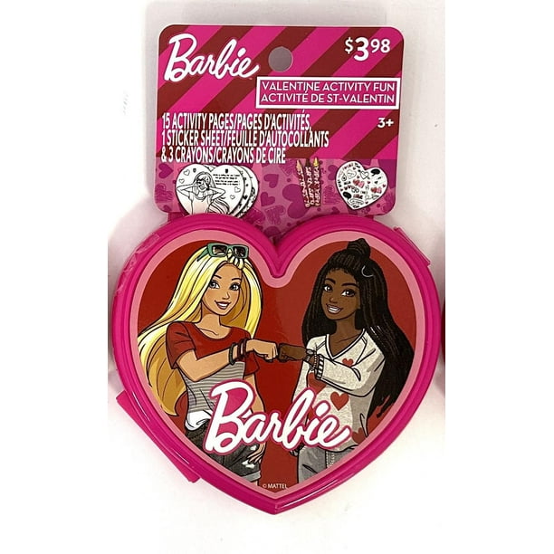 BARBIE ACTIVITY FUN, BARBIE ACTIVITY FUN - VALENTINES - Walmart.ca