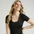 thumbnail image 3 of Mexx Women’s Square Neck Short Sleeve Knit Bodysuit, 3 of 4