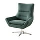 Chaise d'appoint Eudora d'ACME en tissu Leather Gel vert – image 1 sur 2