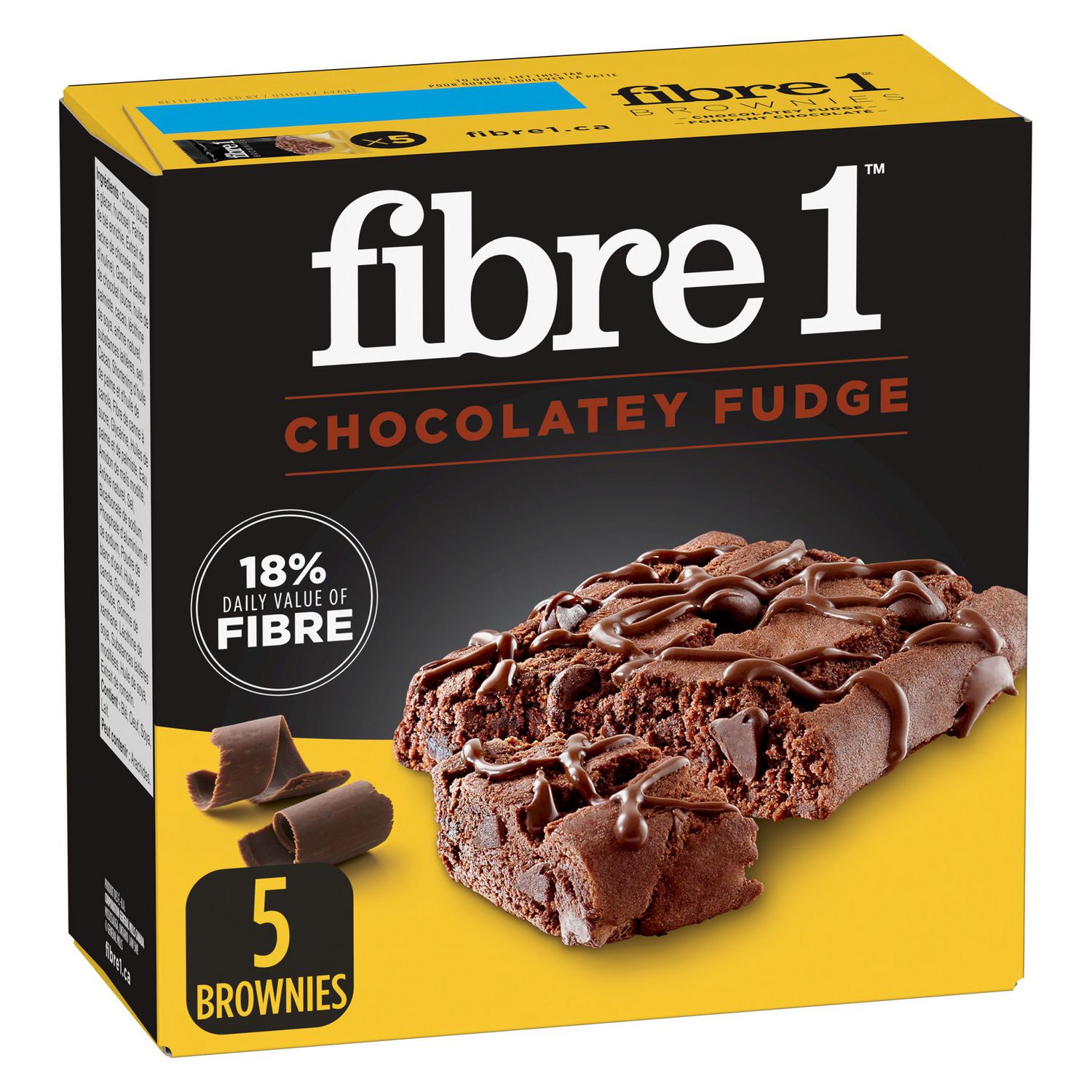Fibre 1 Chocolately Fudge Brownies Walmart Canada
