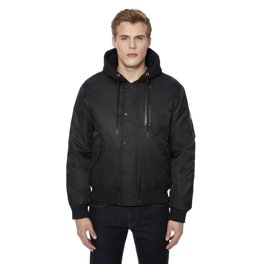 Veste Légère Homme Mi-saison - Blouson Avec Capuche Amovible - Anti-vent, Décontracté, Grande Taille - Parfait Pour L'automne