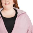 thumbnail image 4 of George Plus Women's Full-Zip Polar Fleece Jacket, 4 of 6