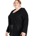 thumbnail image 2 of George Plus Women's Full-Zip Polar Fleece Jacket, 2 of 6