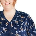 thumbnail image 4 of George Plus Women's Pajamas 2-Piece Set, 4 of 6