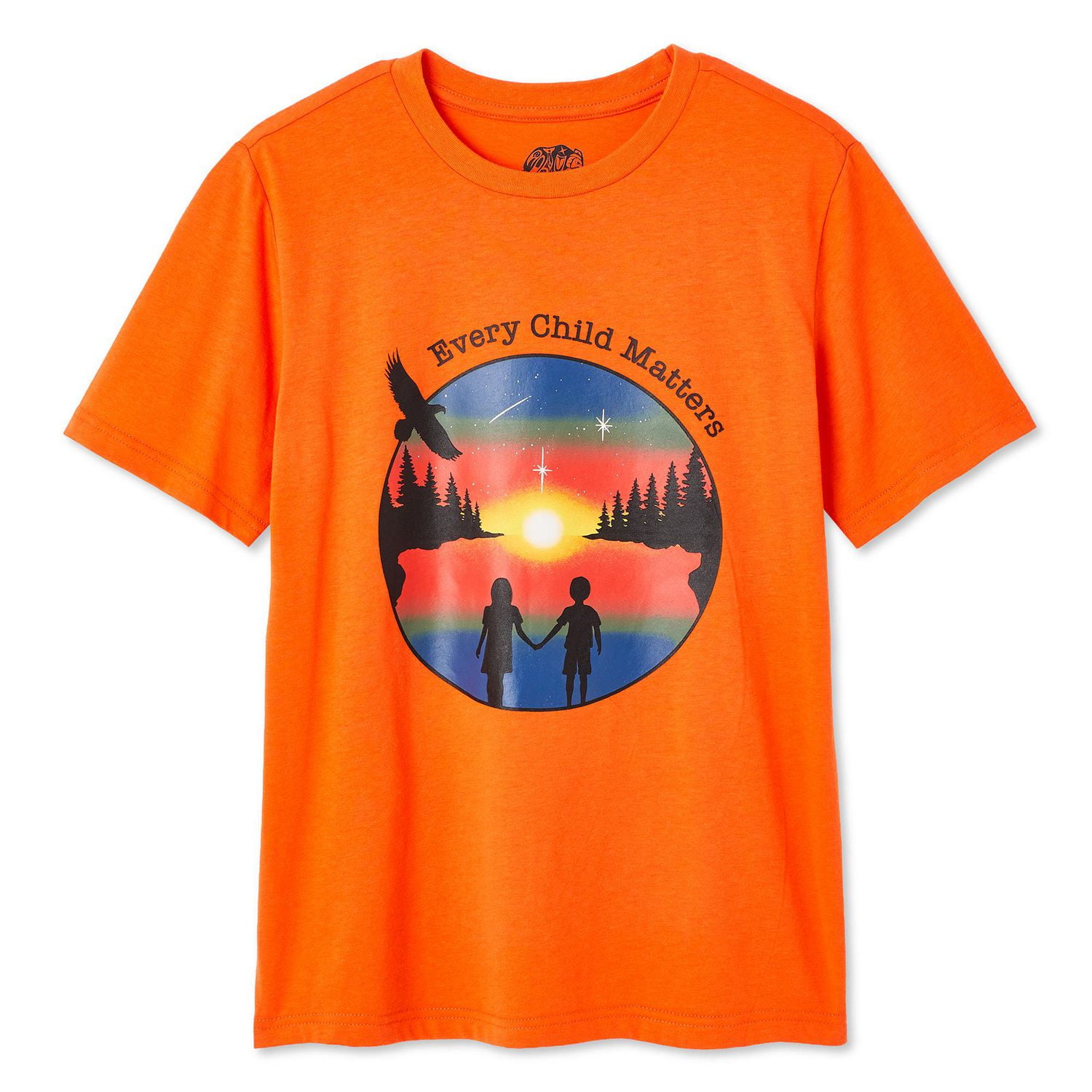 Indigenous Proud Kids’ Gender Inclusive Tee - English, Sizes XS-XL