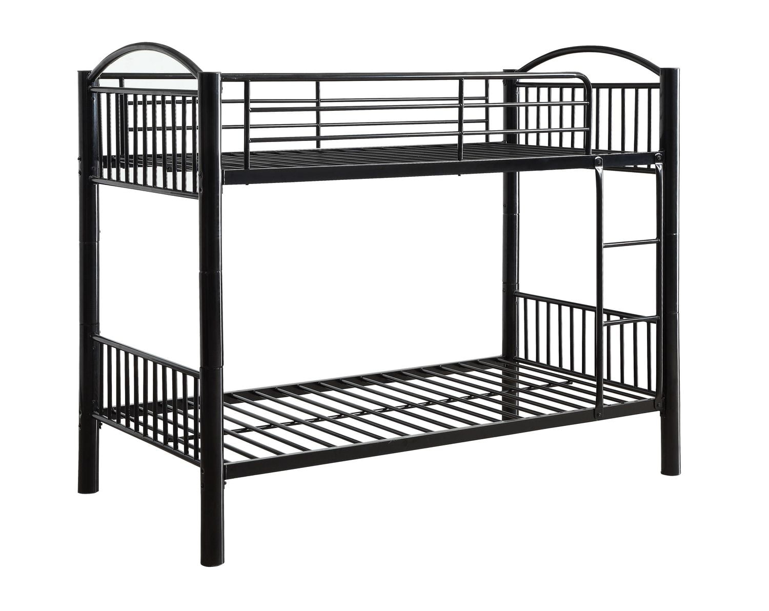 ACME Cayelynn Twin over Twin Bunk Bed in Black Walmart Canada