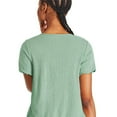 thumbnail image 3 of George Women's Lettuce Edge Tee, 3 of 6