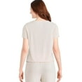 thumbnail image 3 of George Women's Lettuce Edge Tee, 3 of 6