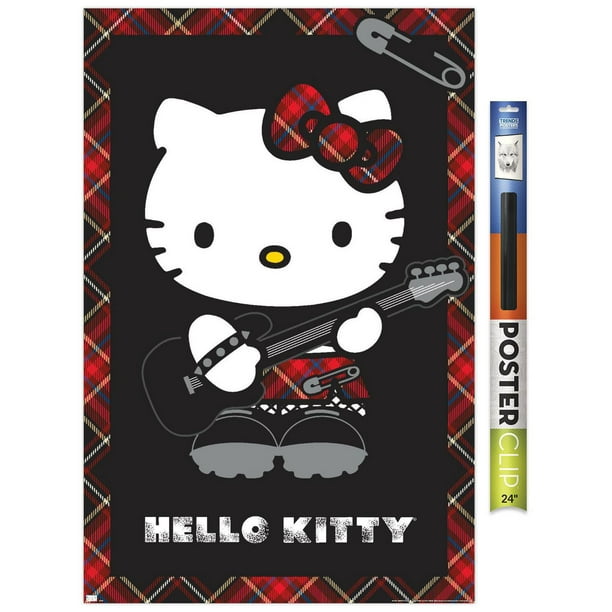 Hello Kitty and Friends - Happiness Overload Wall Poster, 14.725 x 22.375  Framed