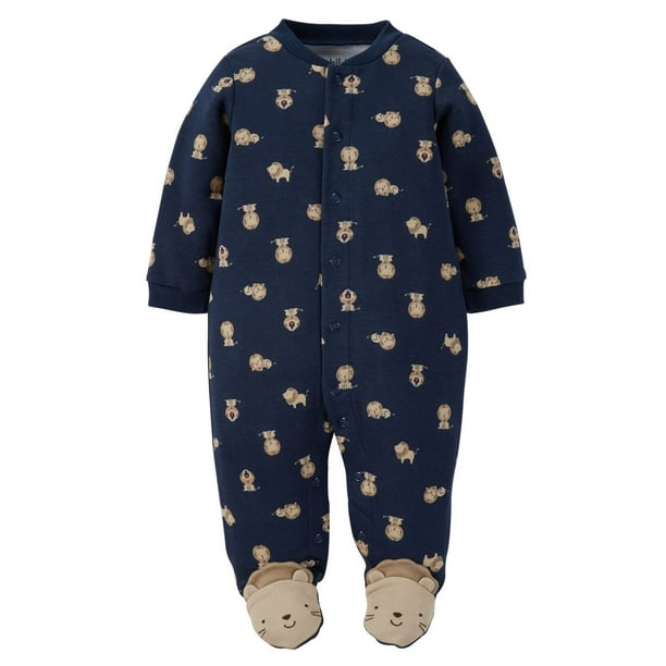 Tenue avec pyjama-grenouillère pour nouveau-nés garçons de Child of Mine made by Carter’s - Lion