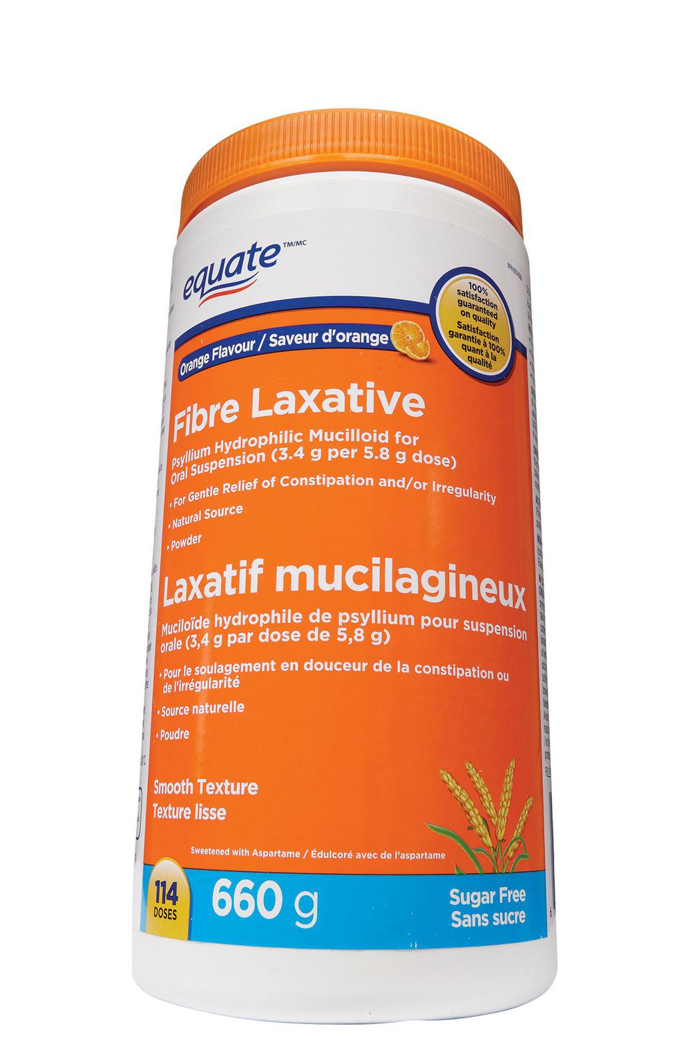 Equate Fibre Laxative Orange Flavour Sugar Free