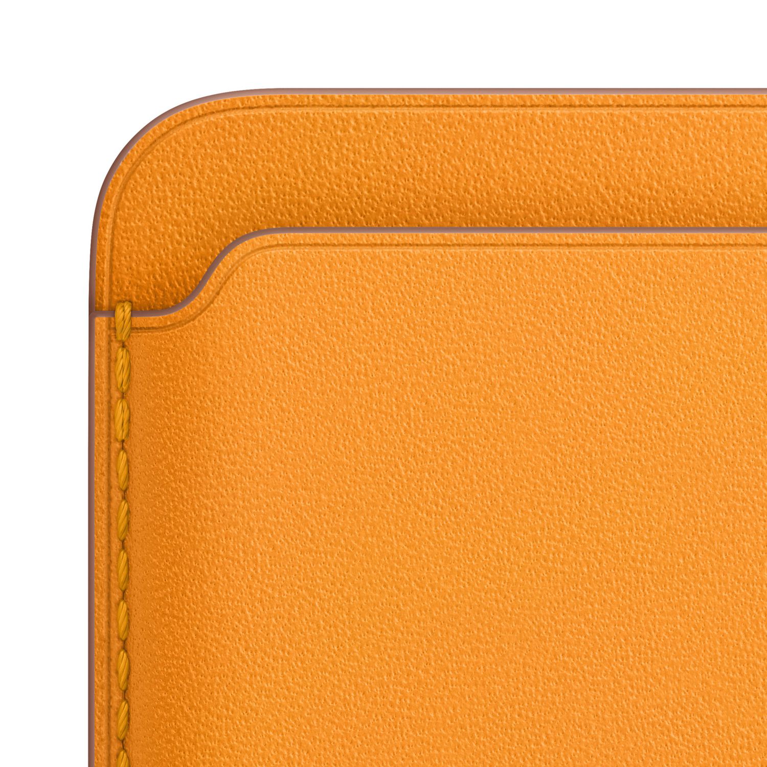 Apple iPhone Leather Wallet with MagSafe - California Poppy