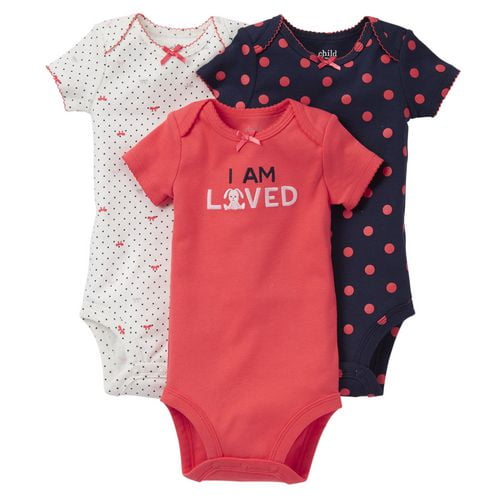 Child of Mine by Carter's paquet de 3 maillots fille