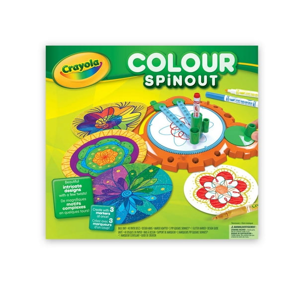 Marqueur de dessins Colour Spin Out de Crayola