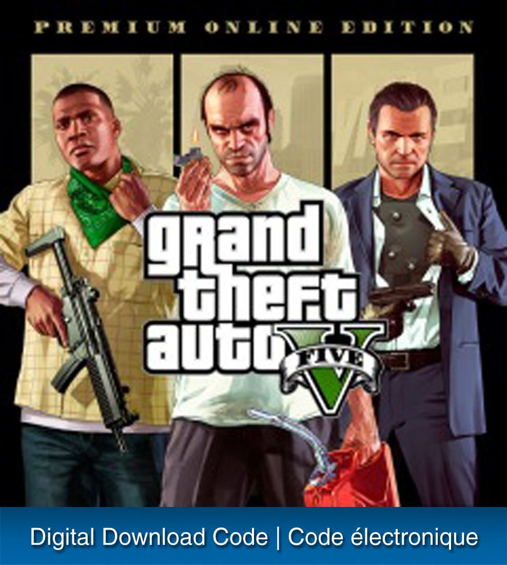 PS4 Grand Theft Auto V And Criminal Enterprise Starter Pack Bundle (digital Download) Walmart Canada