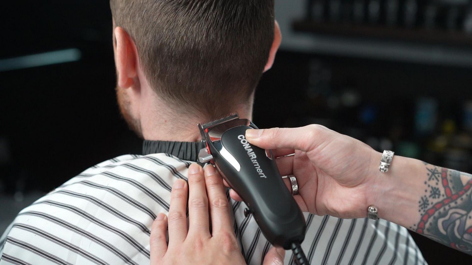 conair the barber shop pro series haircut grooming kit