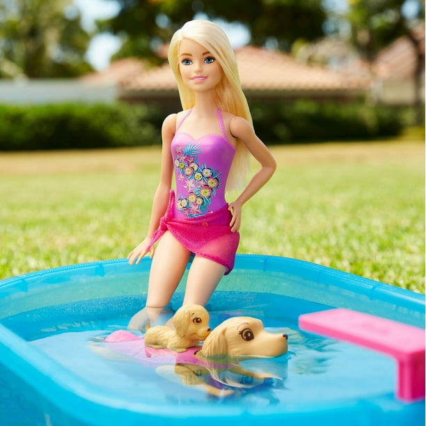Barbie Pup Pool and Diving Board Set 