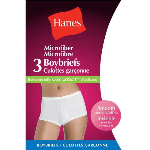 Hanes Women's Classic Cotton Stretch Boyshort Panties, Assorted (Pack of 3),  price tracker / tracking,  price history charts,   price watches,  price drop alerts