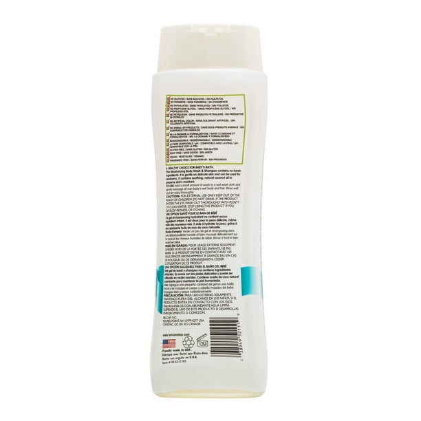 Johnson's Baby, Cottontouch, Newborn Wash & Shampoo, 400 mL 