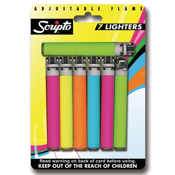 Scripto 7pk Pocket Lighers