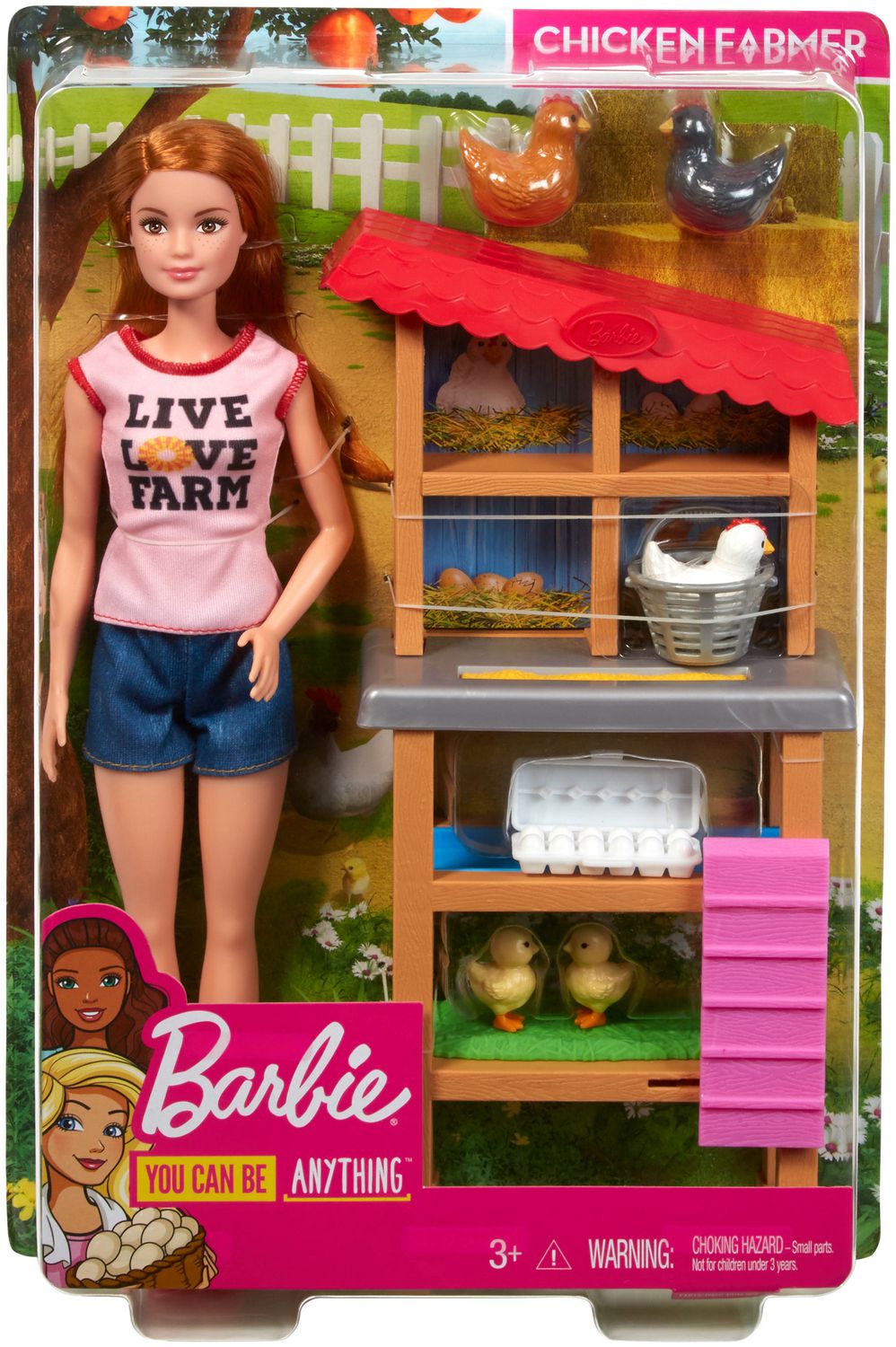 barbie live love farm