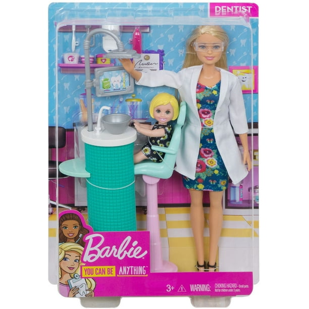 Barbie Dentist Doll & Playset 