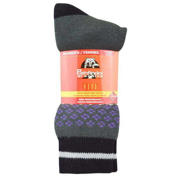 Ladies Pathfinder By Kodiak 3-pack Heat Sock - Walmart.ca