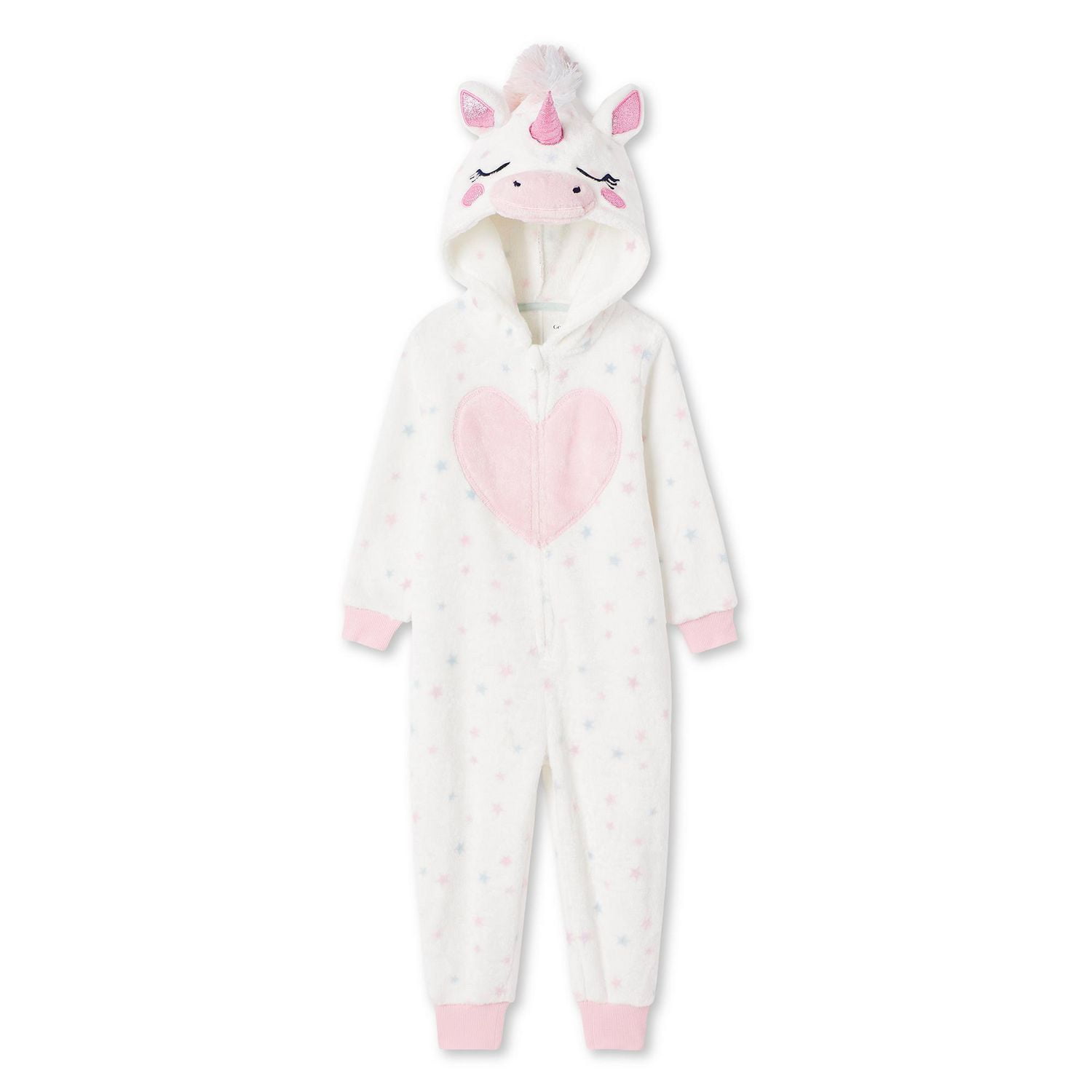 Grenouillère avec licorne George pour petites filles Tailles 2T-5T