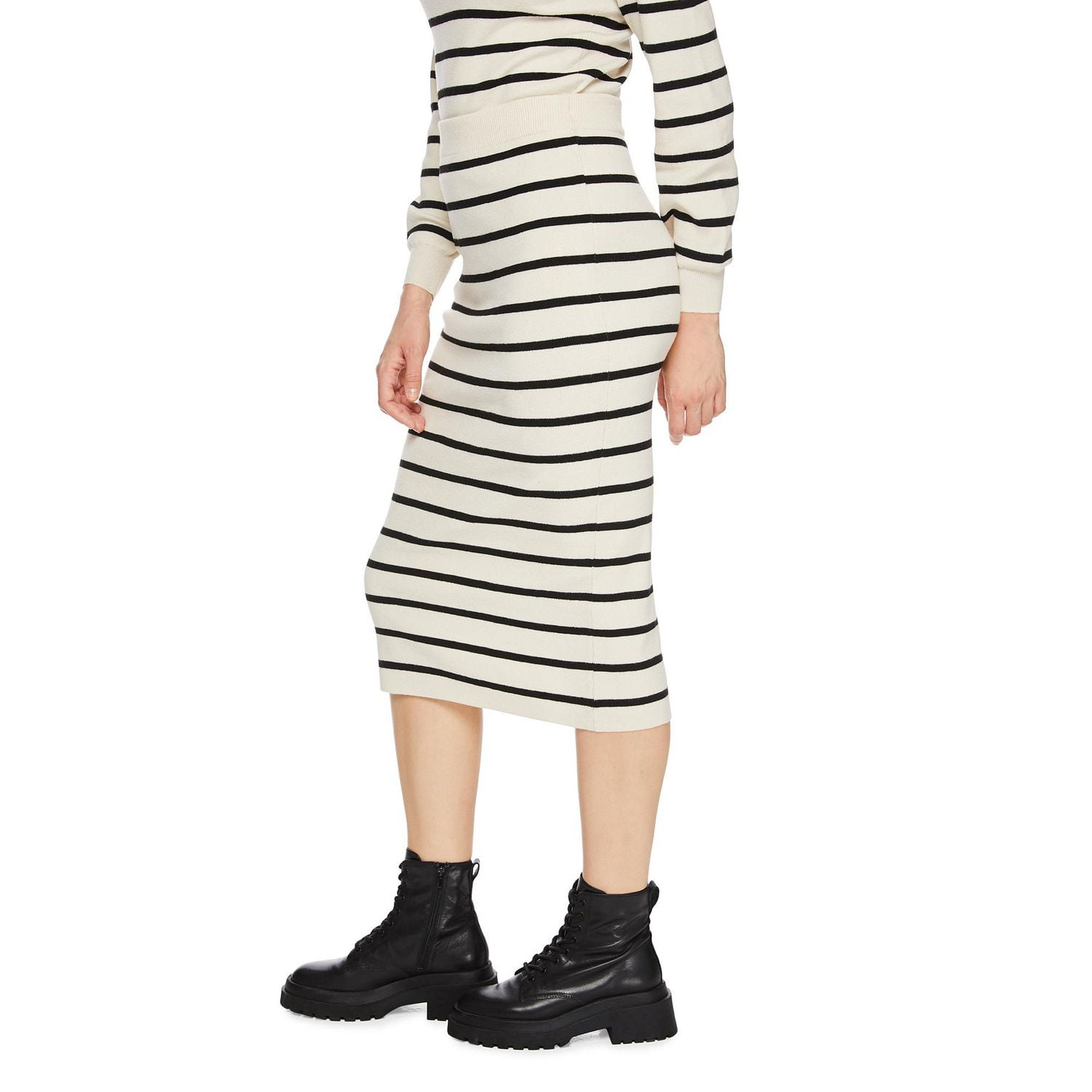 George Women's Stripe Sweater Pencil Skirt, Sizes XS-XXL