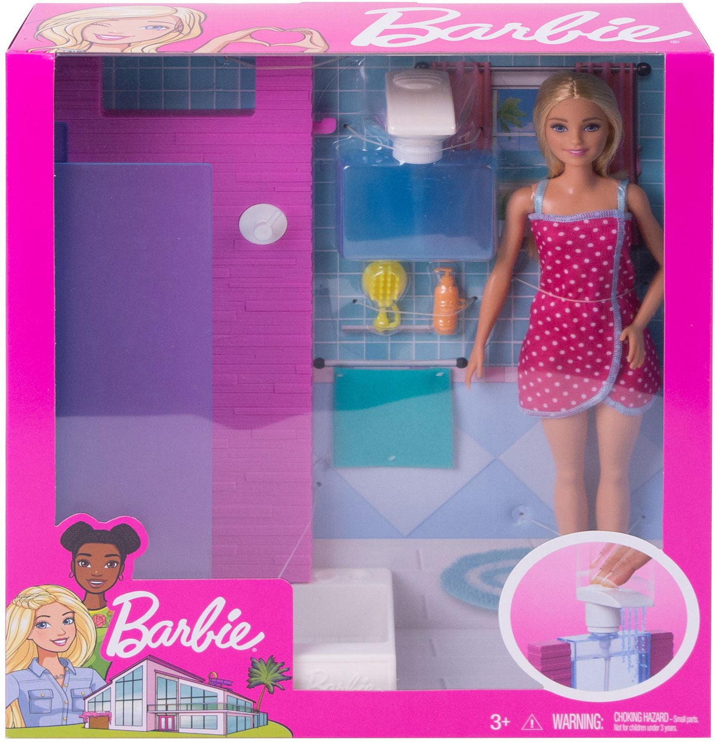 Barbie Coffret Poupee Et Douche Walmart Canada