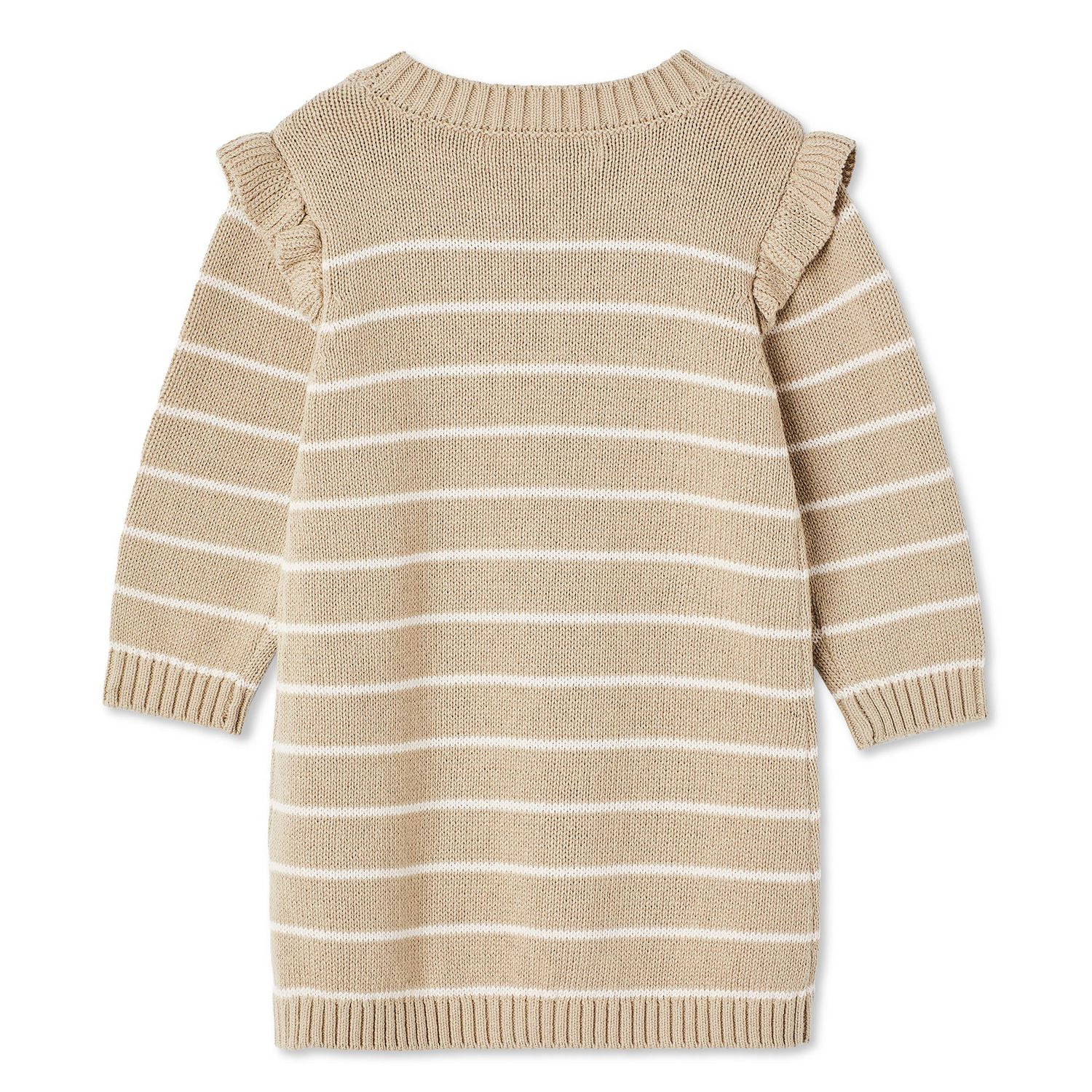 Robe chandail à rayures George pour bébés filles Tailles 0-24 mois