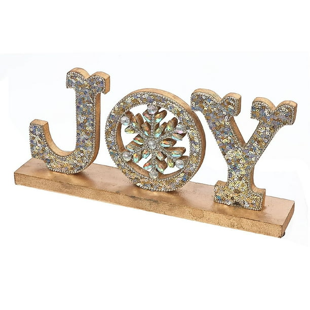 Beaded Glitter Word Stand (Joy) Walmart.ca