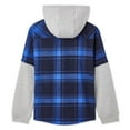 thumbnail image 2 of George Boys' Hooded Flannel Shirt, 2 of 2