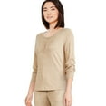 thumbnail image 2 of George Women's Long Sleeve Henley Top, 2 of 6