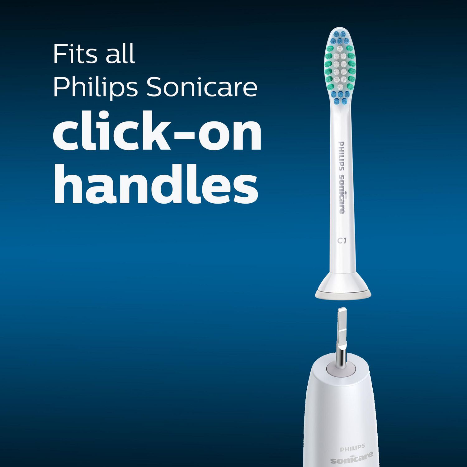 Philips Sonicare Simply Clean replacement toothbrush heads value 