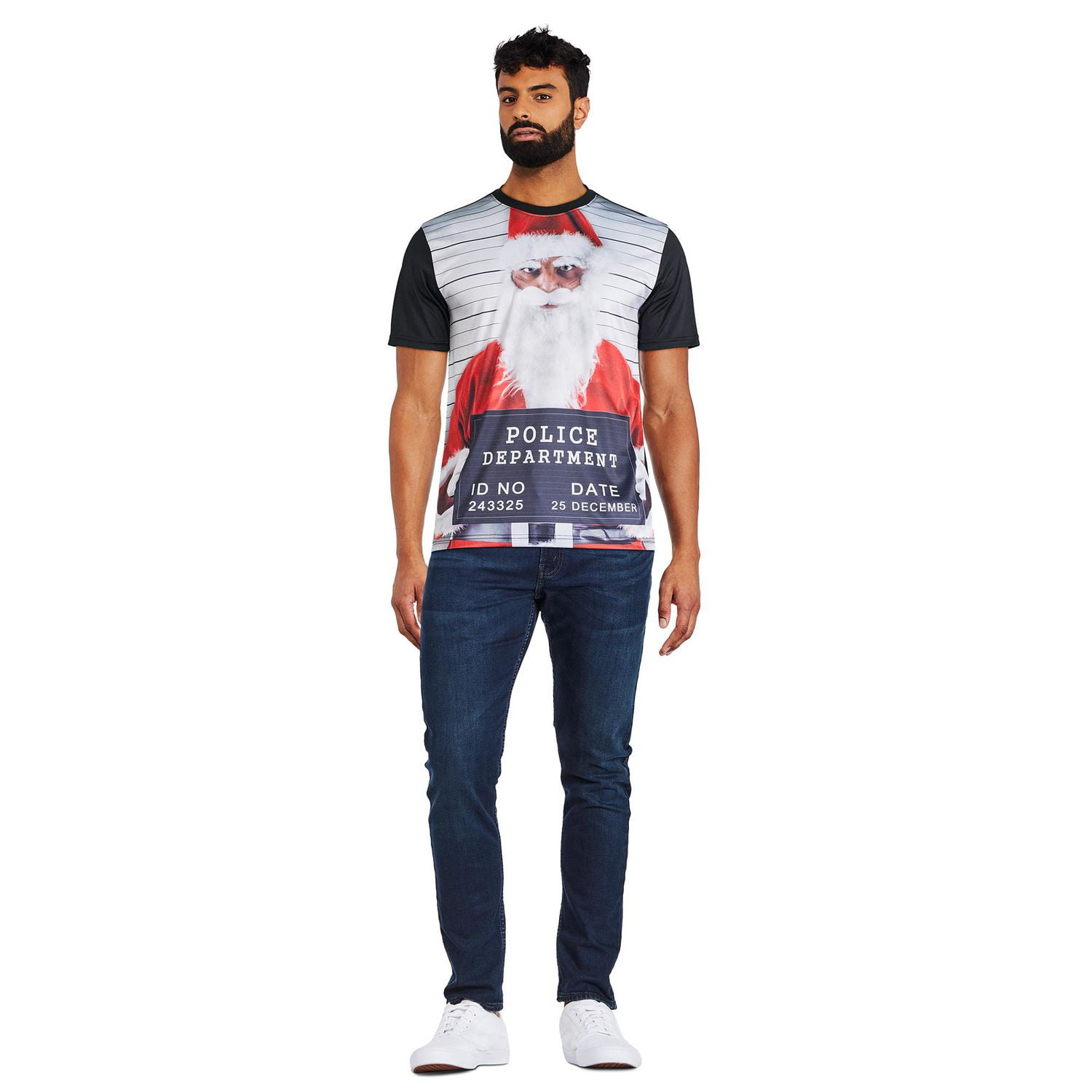 George Men's Holiday Tee, Sizes S-2XL