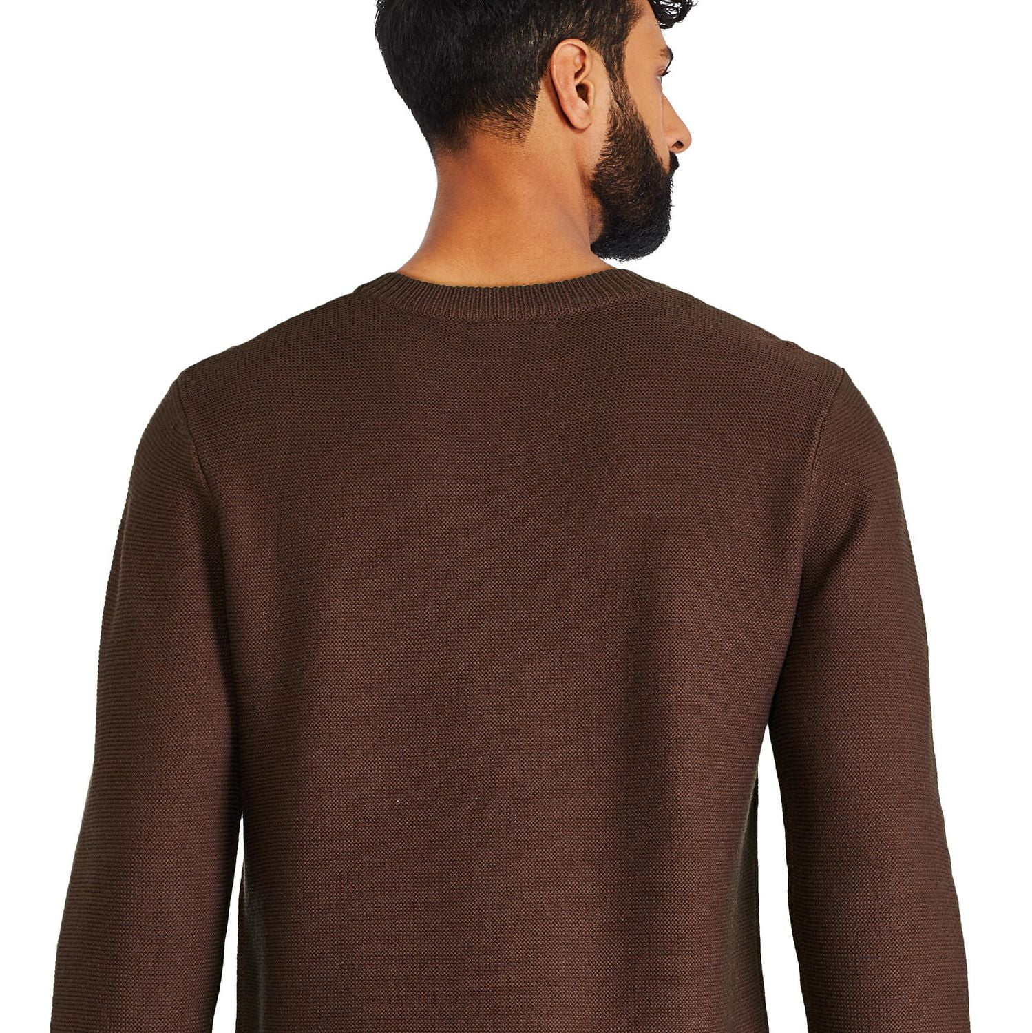 George Men's Textured Crew Neckline Popover