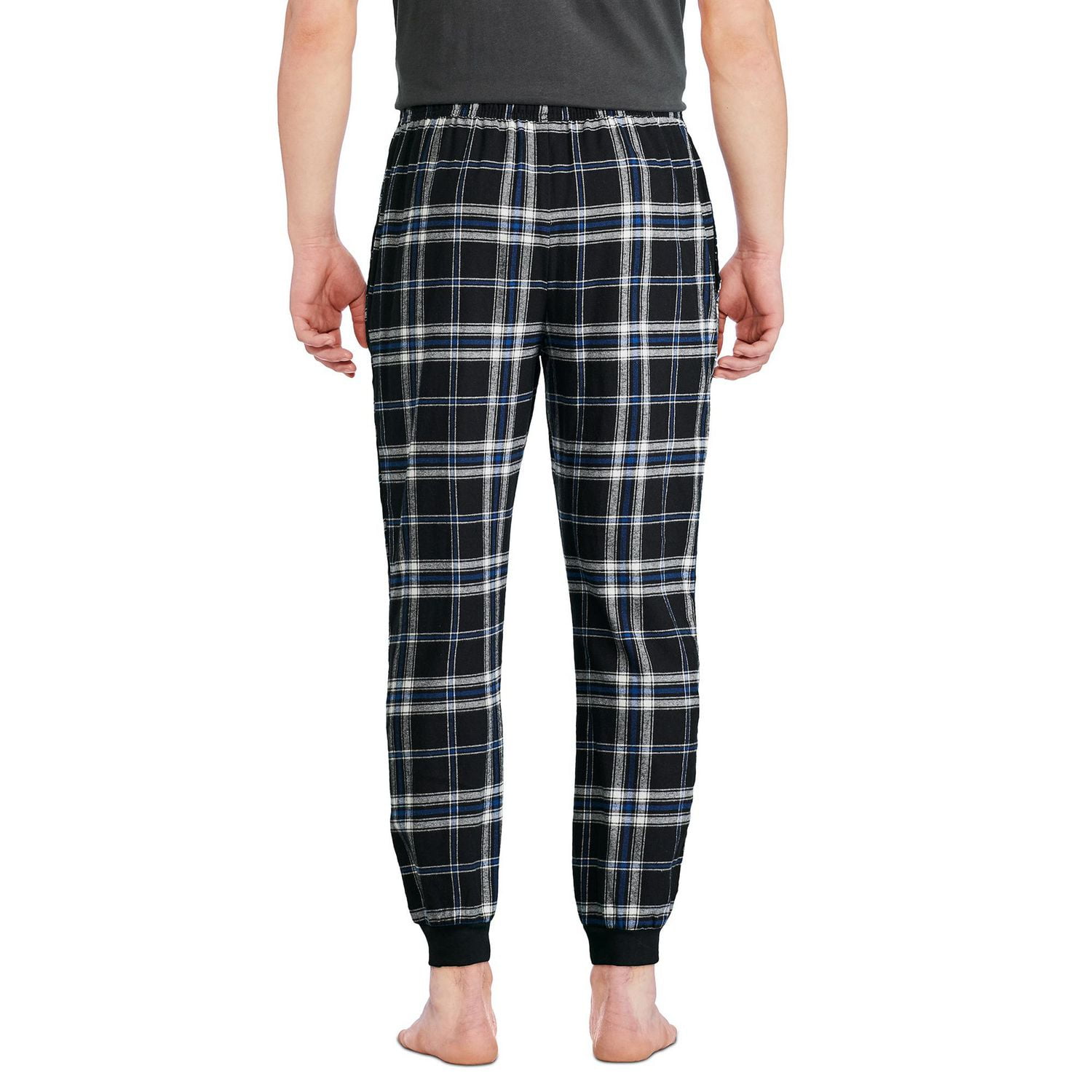 Jogger de nuit en flanelle George pour hommes Tailles P-TG