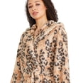 thumbnail image 2 of George Women's Printed Sherpa Robe, 2 of 6