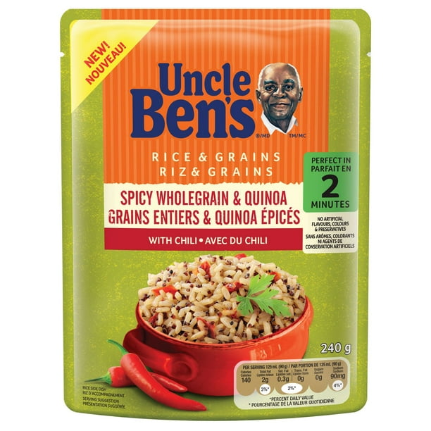 Uncle Ben's Rice and Grains with Chili Spicy Wholegrain and Quinoa, 240